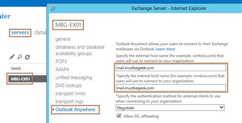 configure smart card authentication for outlook anywhere in exchange 2016|Outlook exchange 2016 setup.